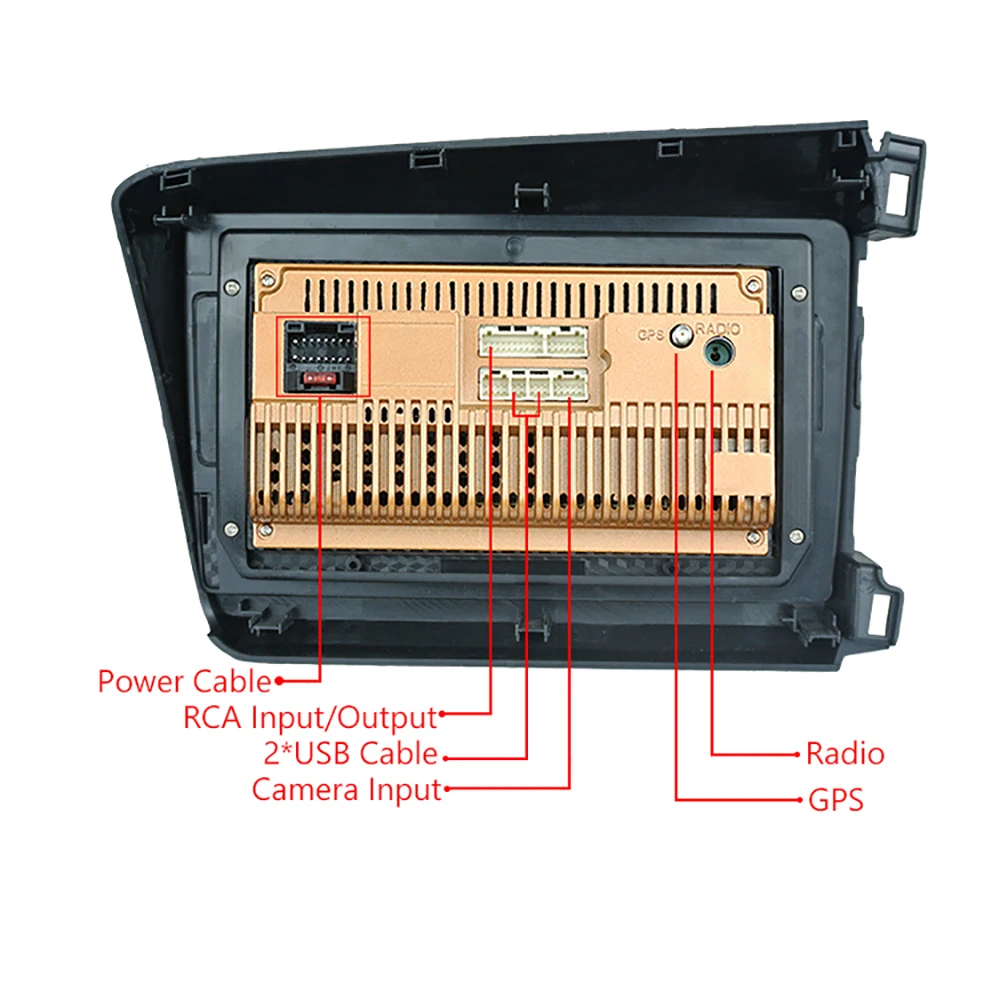 Автомагнитола 2 din Android 8 1 ГБ + 16 сенсорный экран 9 дюймов стерео 1024x600 GPS Bluetooth Wi Fi USB
