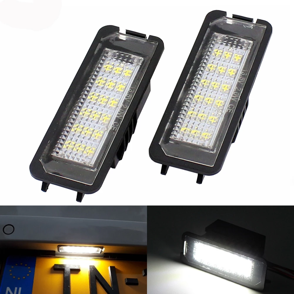 2 шт. Canbus LED номерной знак света комплект для Audi R8 Spyder 4S9|Сигнальная лампа| |