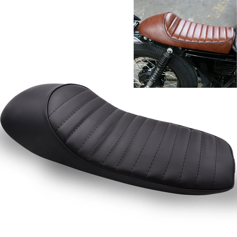 Мотоцикл Cafe Racer место горб 24 5 &quotВинтаж велосипедные сёдла для Honda CB ГБ GL CBR Suzuki GS