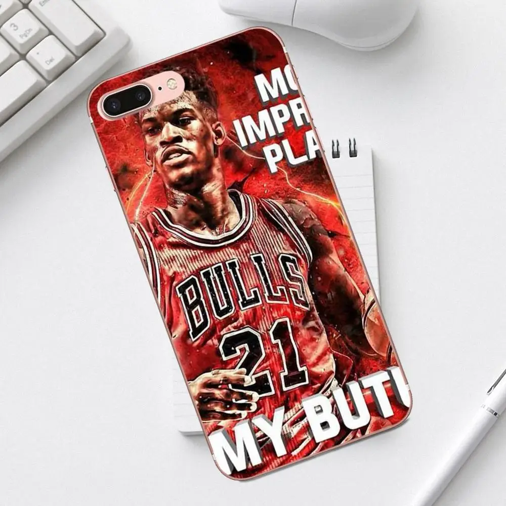 Qdowpz Jimmy Butler Мягкий ТПУ Новая мода для Galaxy Alpha Core Prime Note 4 5 8 S3 S4 S5 S6 S7 S8 S9 mini edge Plus |