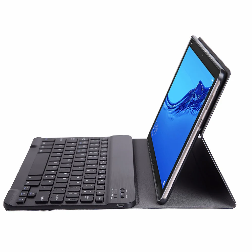 Bluetooth клавиатура чехол для Huawei Mediapad M5 Lite 10 1 BAH2-W09 BAH2-L09 планшет