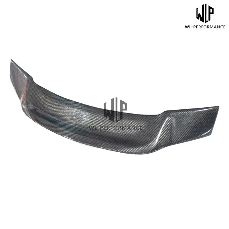 W204 R СТИЛЬ Задний спойлер из углеродного волокна крылья 4 дверный седан