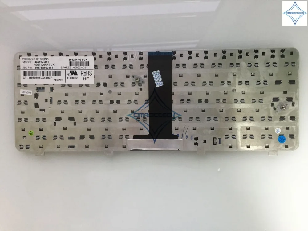 Клавиатура teclado 6720-031 V061126AK1 для ноутбука HP Compaq 6720 6520s 540 541 550 455264 Uk | Компьютеры и