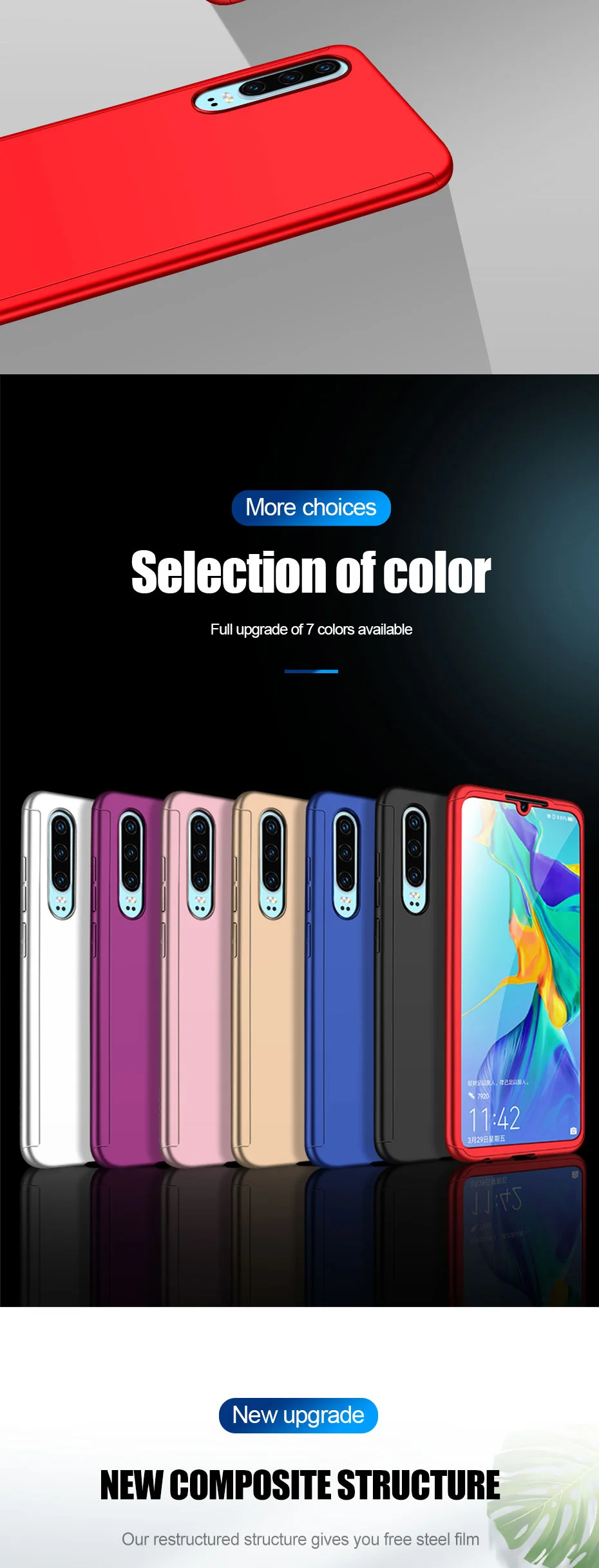 Luxury 360 Full Cover Case For Huawei Y9 Y7 Prime Y6 Pro Protective Case For Huawei Y7 Y6 Y5 P smart Z Phone Case