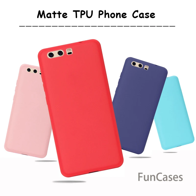 Силиконовый матовый чехол из ТПУ для huawei P20 Lite P30 Pro P10 P8 P9 2017 P Smart 2019 телефона Nova 4 2