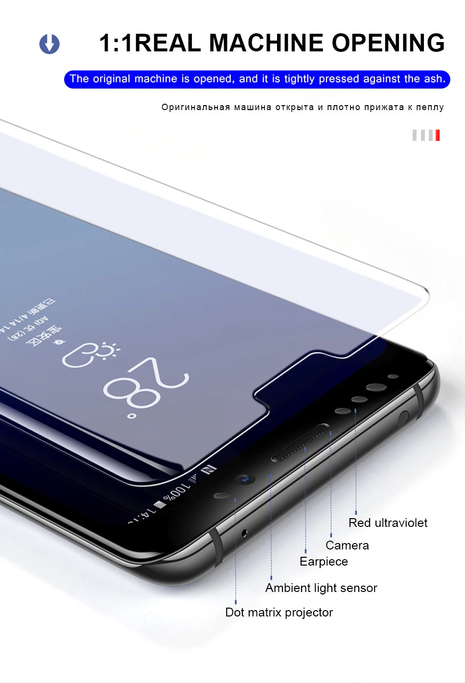 УФ жидкое изогнутое закаленное стекло с полным клеем для samsung Galaxy S10 5G S8 S9 Plus Note 8 9 S7 Note 10 Pro, защитная крышка для экрана