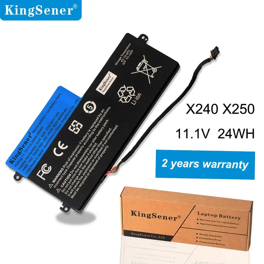 Внутренняя батарея KingSener 45N1110 45N1111 45N1112 для Lenovo ThinkPad X240 X240S X230S X250 X260 X270 T440 T450 T450S