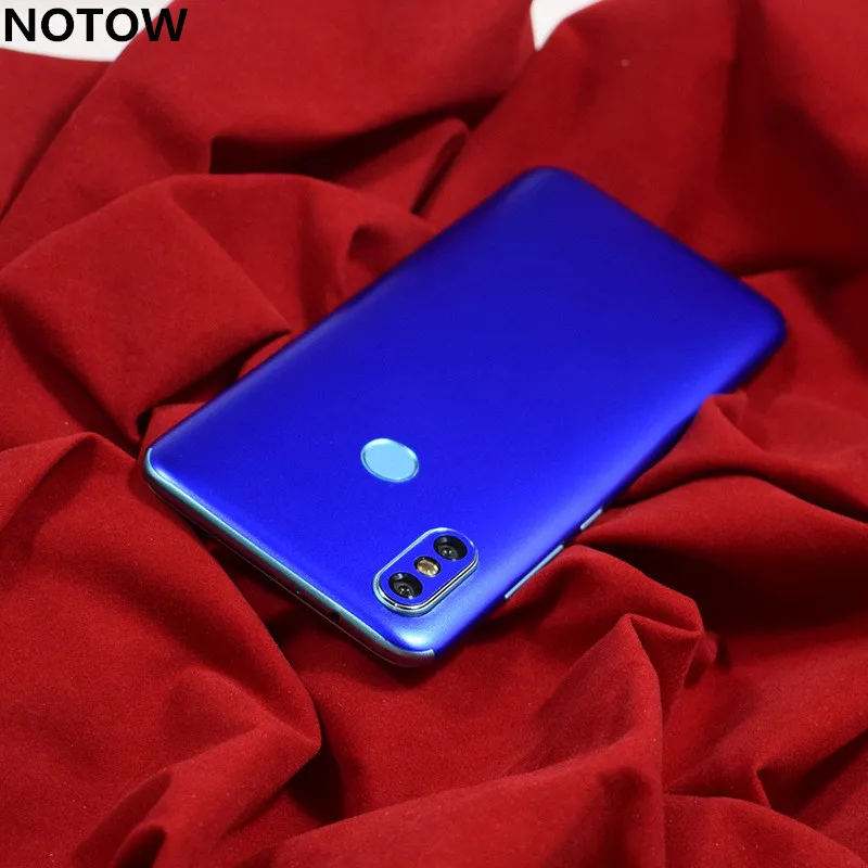 NOTOW fashion DIY Changing color cmembrane skins film wrap skin mobile back protective sticker for xiaomi 6X /Mi A2 |