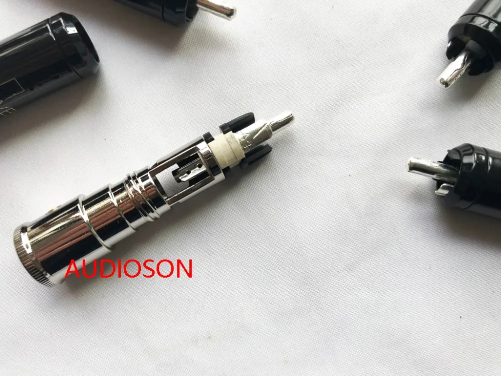 AUDIO-WBT-0152Ag WBT nextgen подпись с серебряным покрытием RCA разъем-4 шт./компл