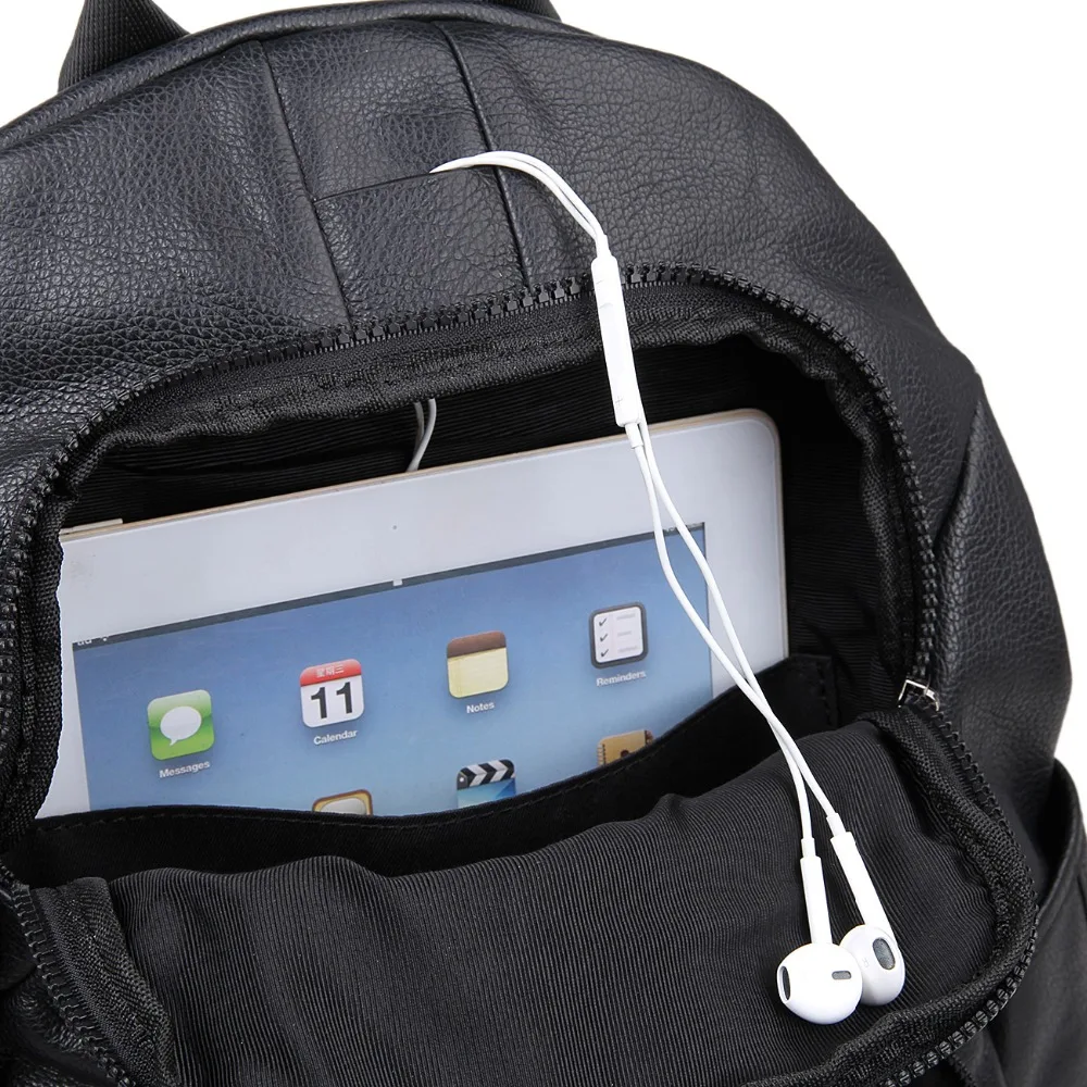 Пояса из натуральной кожи унисекс для ноутбука рюкзак черный элегантный дизайн