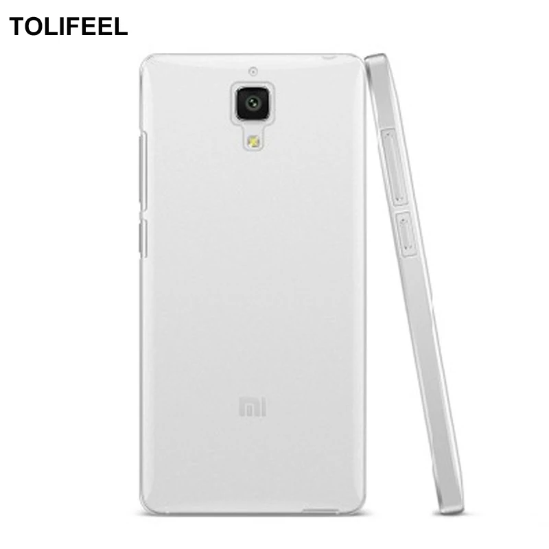 Силиконовый чехол TOLIFEEL для Xiaomi Mi4 оригинальный тонкий прозрачный защитный