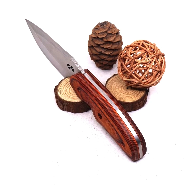 Тактический нож боевой с фиксированным лезвием охотничий оболочкой для