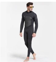 3mm professional water sport long sleeve spearfishing wetsuit black plus size full body keep warm jumpsuit surfing suit swimwear