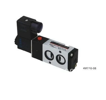 1x 4M320-10 DC24V 5 портов 2Pos 3/8 &quotBSPT соленоидный воздушный клапан двойная катушка