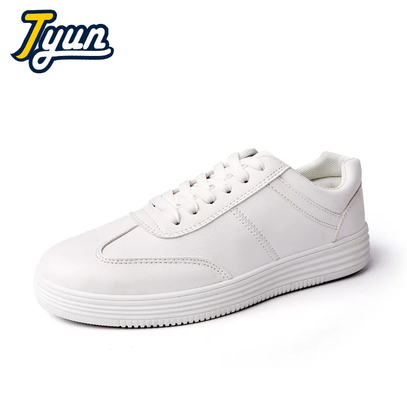 Tyun Летняя Новинка 2017 г. дышащая обувь мужская на плоской подошве Осенняя мода