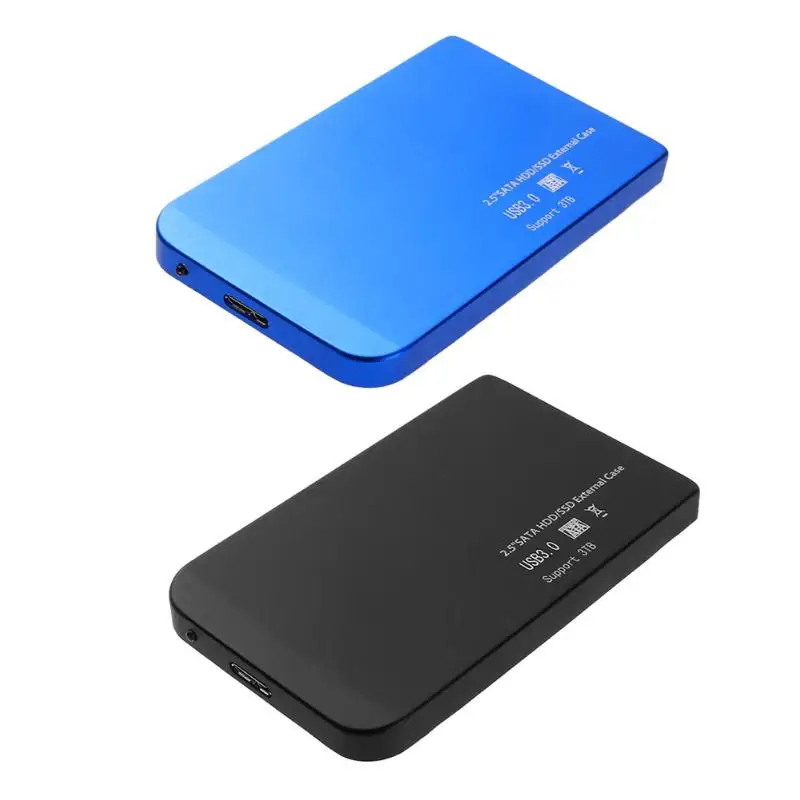 Корпус HDD 2 5 дюйма USB 3 0 Ультра тонкий SATA SSD жесткий диск Док станция корпус Высокая