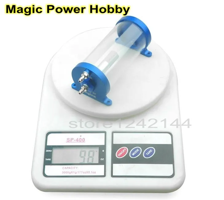 Прозрачный топливный бак CRRCPRO с ЧПУ антипузырьковый 125 мл 250 для