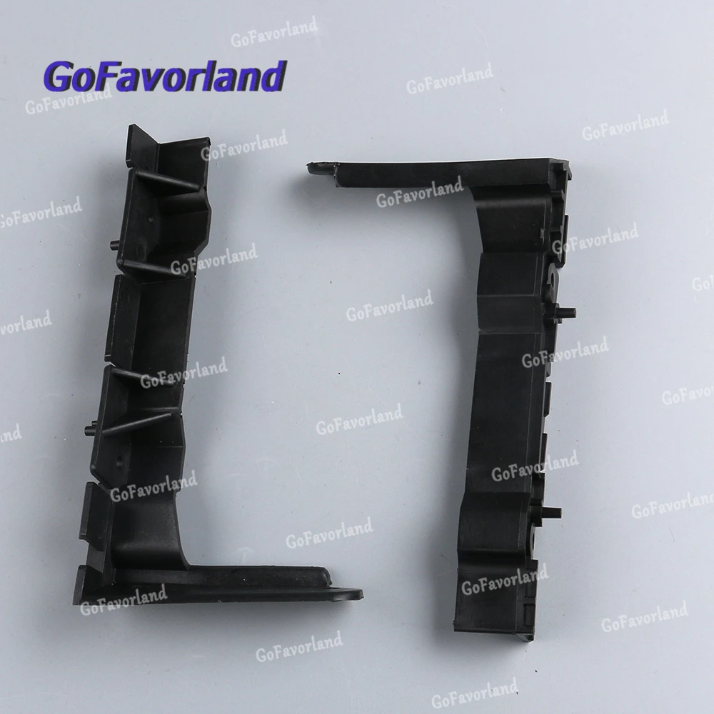 

Pair Front Bumper Guide Bracket Left Right 4E0807283B 4E0807284B For Audi A8 Quarrto D3 2004 2005 2006 2007 2008 2009 2010 Sedan