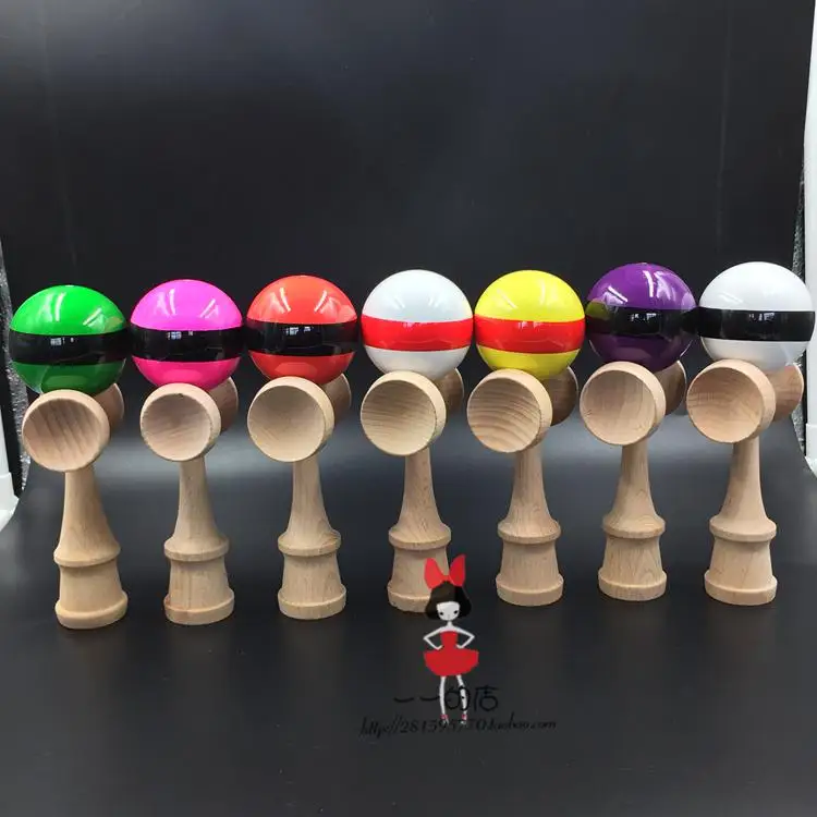 70 шт. оптовые поставки высококачественных детских мячей Kendama PU линейка