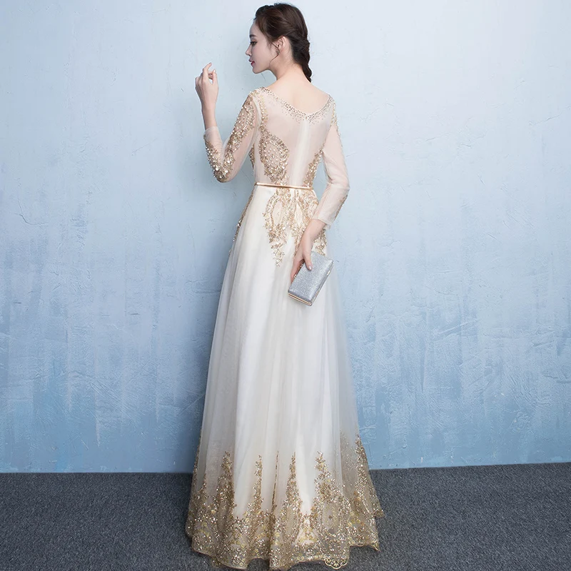 Robe de soiree 2019 nouvelles Вечерние платья женские высококачественные Модные Стильные