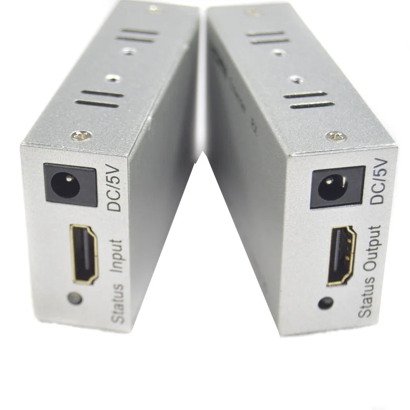 Effelon 1080 P HDMI Extender приемник передатчик над cat 5e/6 RJ45 Ethernet преобразователя с адаптером