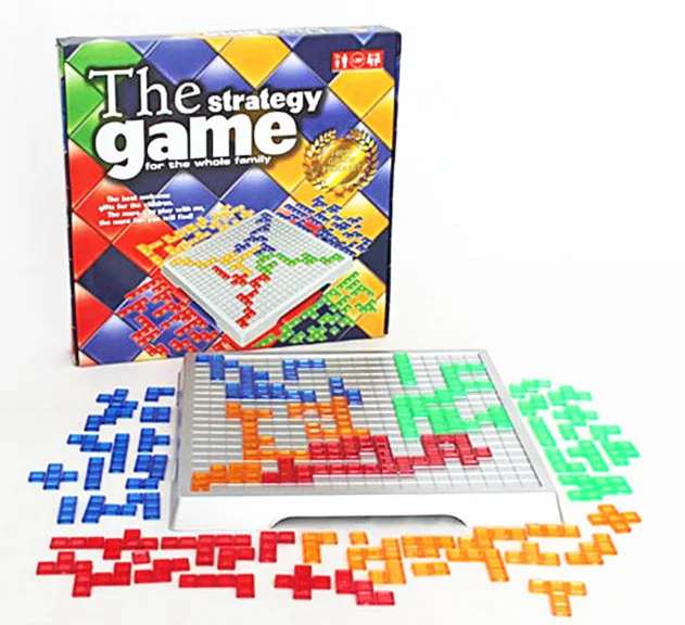 [Новинка] оригинальная новая настольная игра Tetris Blokus с 4 игроками английская