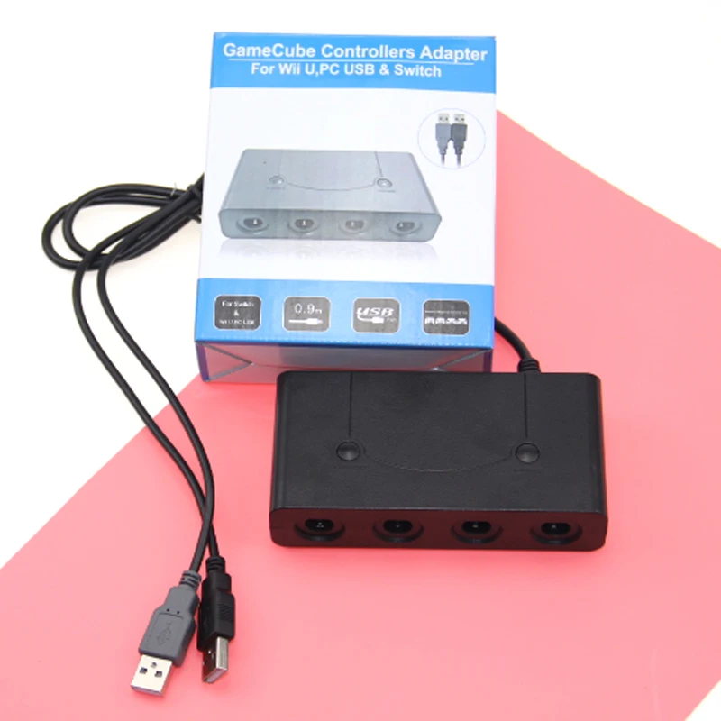 Адаптер 3 в 1 GC ПК для контроллера Gamecube 2019 конвертер USB Nintendo|Запасные части| |