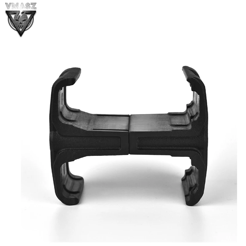 Vyou Тактический Двойной круглый журнал MagLink муфта для 5 56x45 Gen страйкбол AR / M4 зажим
