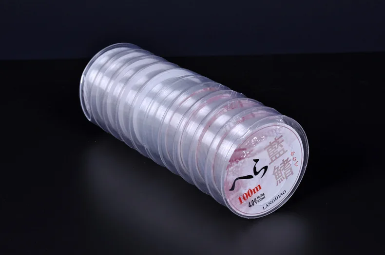 Прочные рыболовные лески 100 метров износостойкие нейлоновые приманки