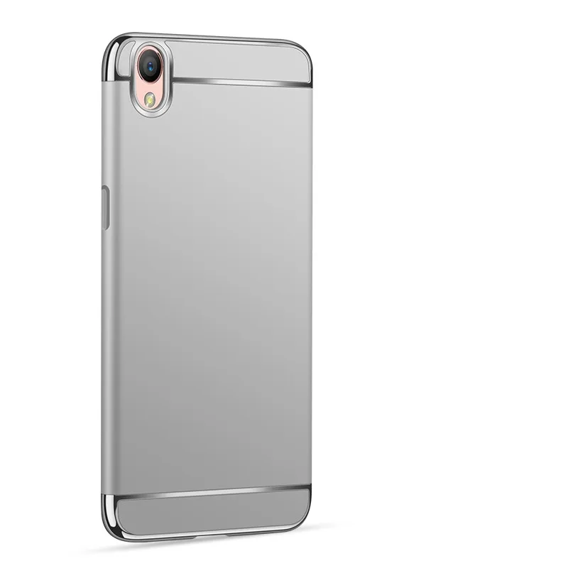 Чехол TRISEOLY для OPPO A37 5,0 Роскошный ультра-тонкий жесткий чехол с покрытием для OPPO A37 задняя крышка для OPPO A37M Coque - Цвет: e