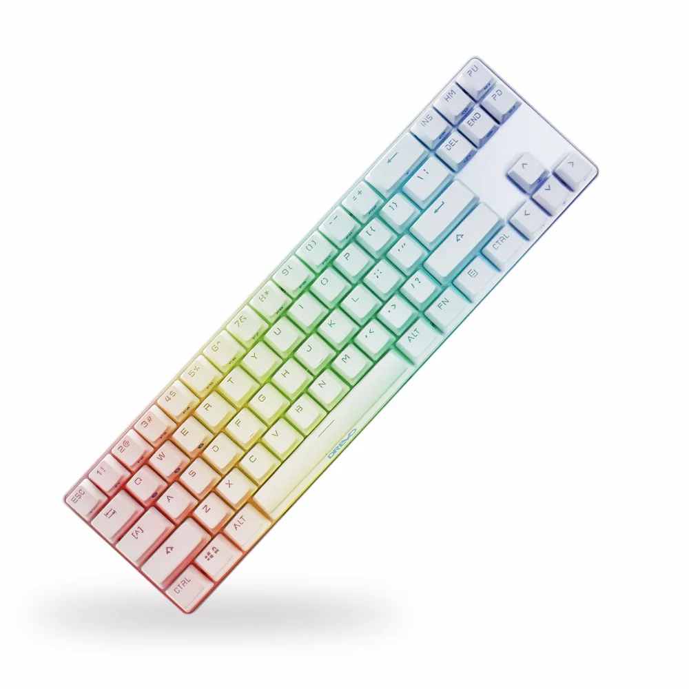 Drevo Calibur 71-ключ RGB LED Подсветкой Беспроводная Связь Bluetooth 4.0 Механическая
