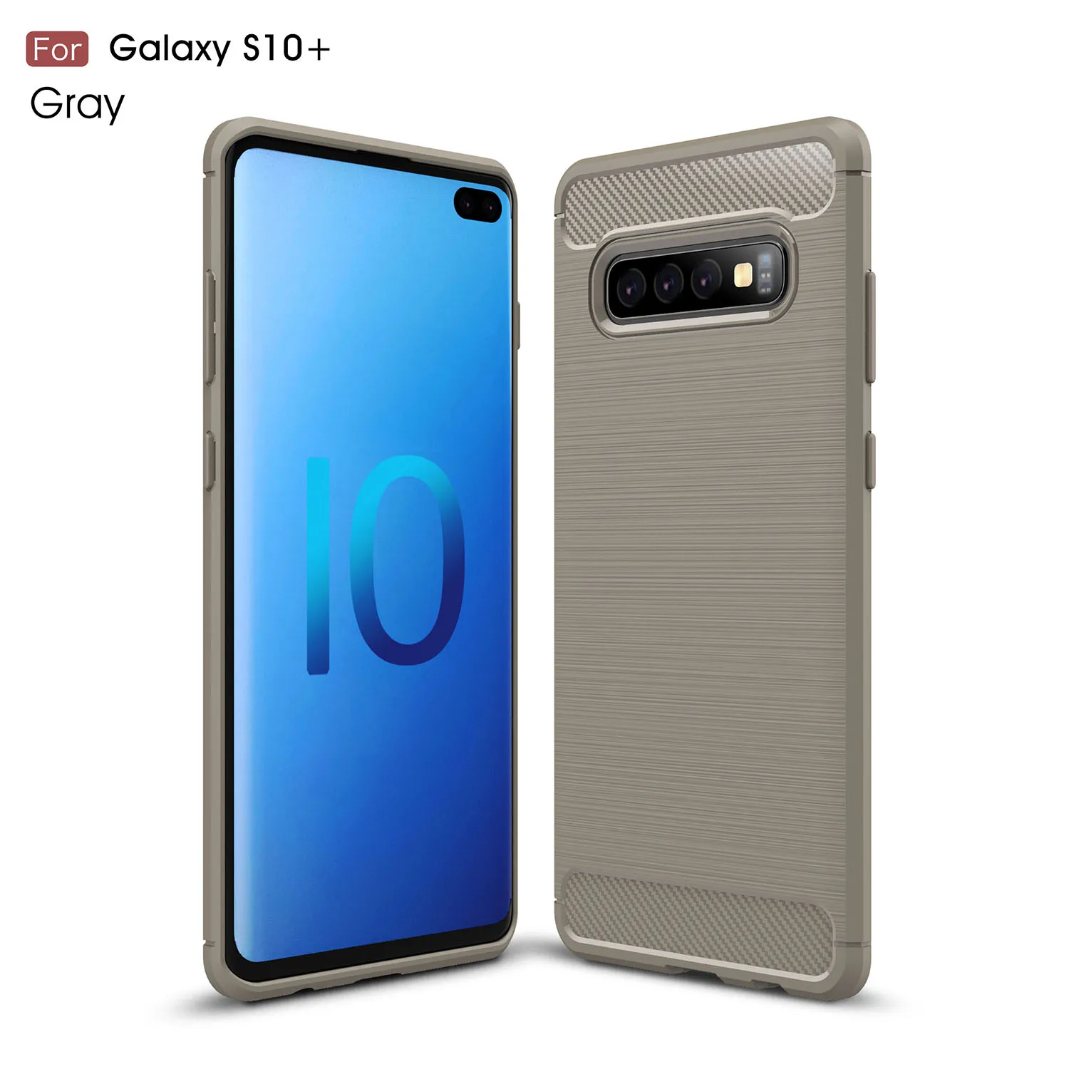Чехол для Samsung Galaxy S10 S10e Plus TPU силиконовый чехол Ультратонкий Мягкий матовый