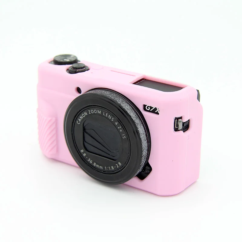 Силиконовый чехол для цифровой камеры защитный всего тела Canon EOS M3 G7X Mark II 2 мягкие