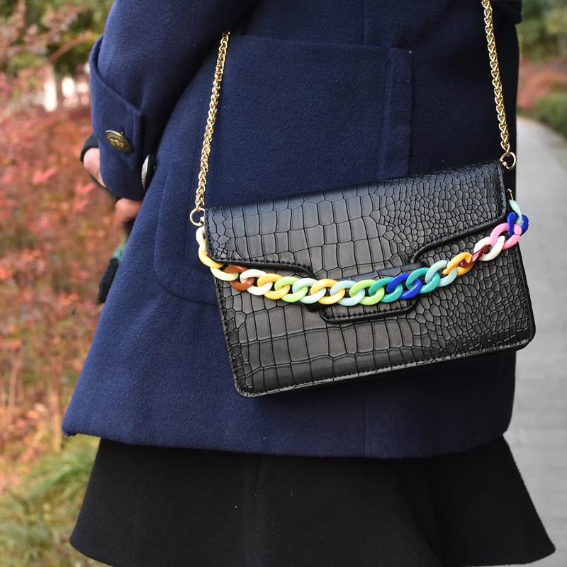 Прозрачный акриловый ремешок для женской сумочки 25 см 1 5 х2 см|shoulder bag belt|bag strapshoulder