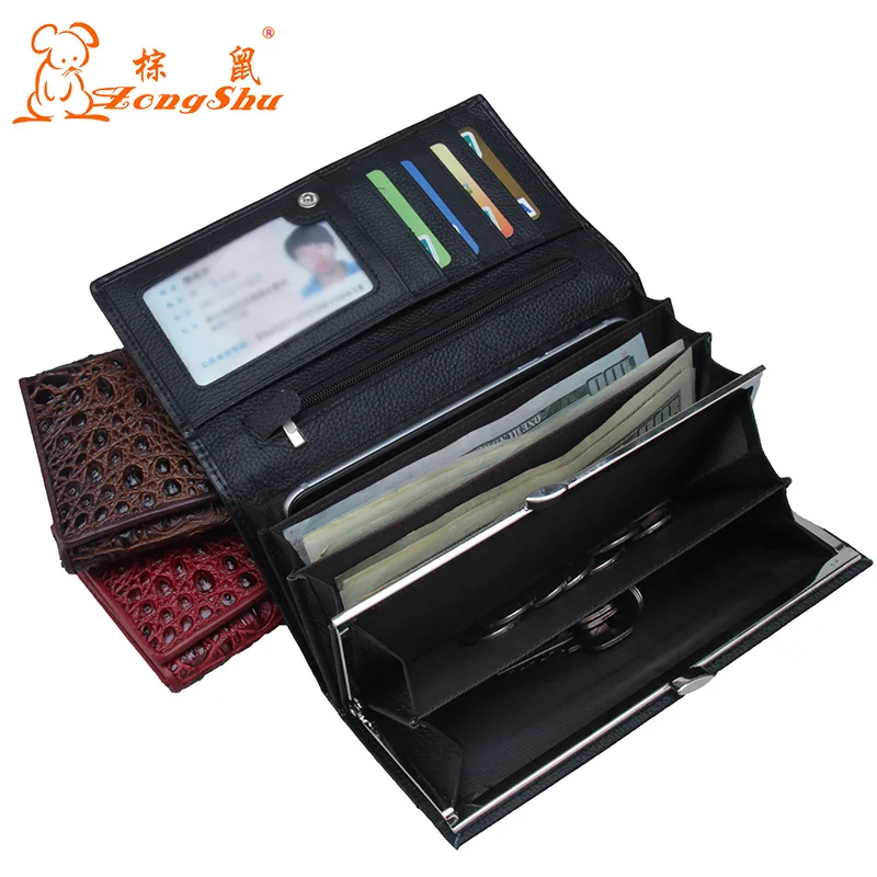 Женские кошельки брендовый дизайн высококачественный кошелек из натуральной