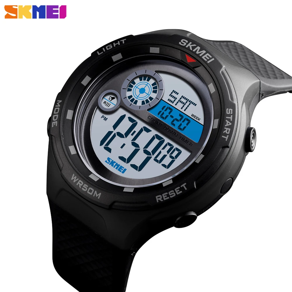 

Skmei Brand Luxury Sports Men Watch Man Fashion Digital Military Wrist Watch Alarm Waterproof Business Clock Relogio Masculino
