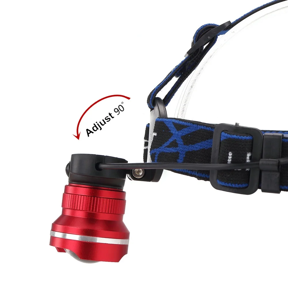Налобный фонарь AloneFire HP87 Cree XM L T6 L2 светодиодный зум налобный на 5 лм