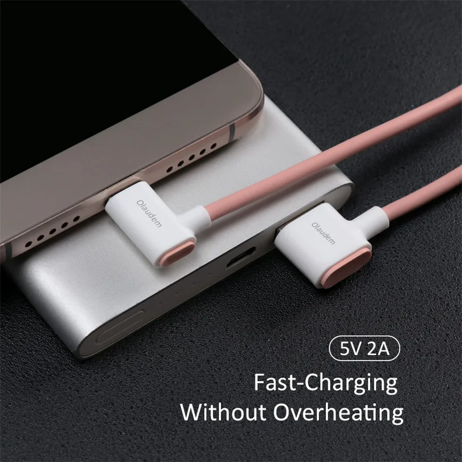 Olaudem 90 градусов Кабели USB C кабель для Motorola Дата провод зарядного устройства type