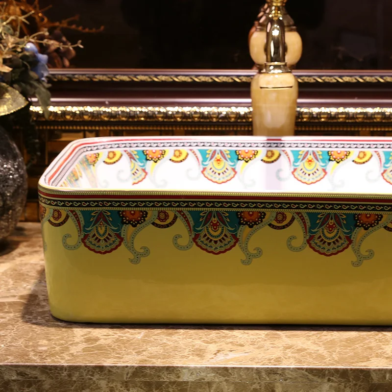 Керамический умывальник King Yantai basinceramic простой круглый | Обустройство дома