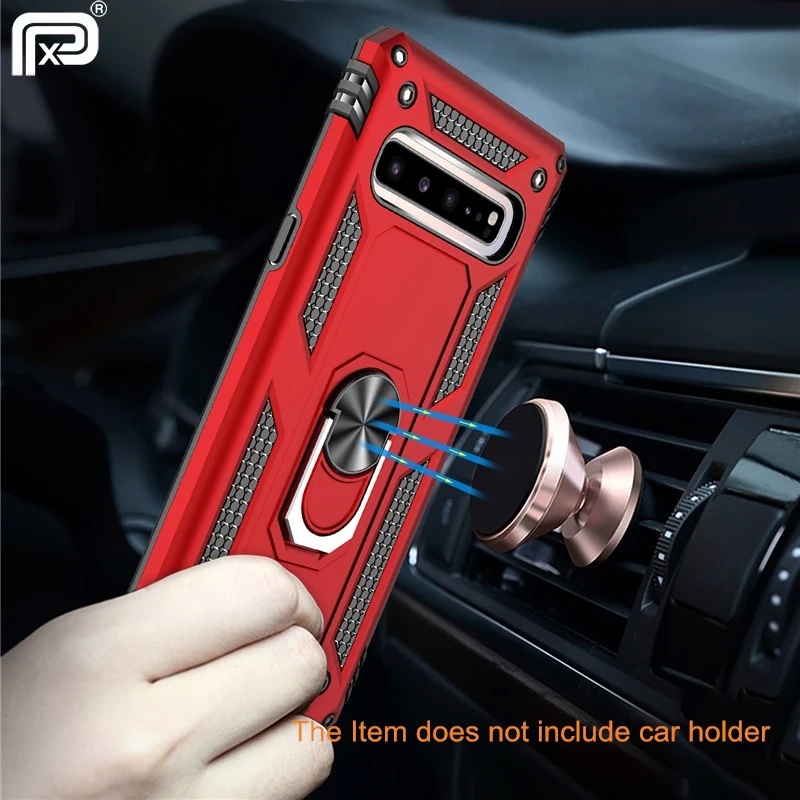 For Samsung Galaxy S10 5G S9 S8 Plus S10e Note 9 8 Case Sergeant Armor Ring Holder Shockproof Back Cover Fundas |