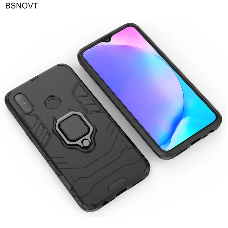 Чехол Realme 3 для OPPO противоударный чехол кольцо на палец магнитный держатель