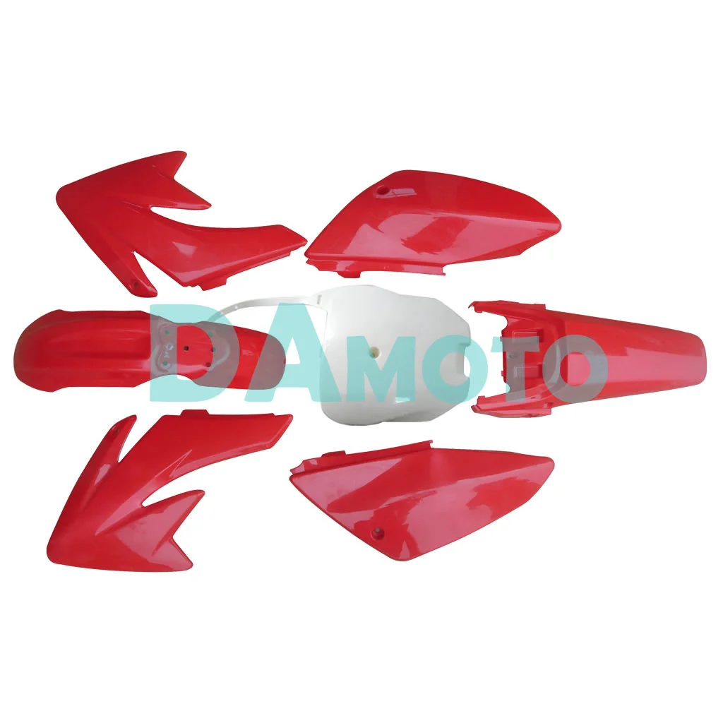 Пластиковые чехлы CRF 70 комплекты обтекателей для кроссовых мотоциклов CRF70