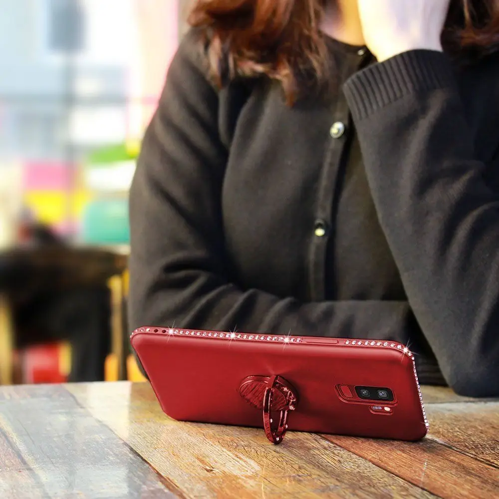 Для Samsung S10 + S9 S8 Plus S10e S7 Edge Note 9 8 роскошный блестящий Блестящий ТПУ силиконовый