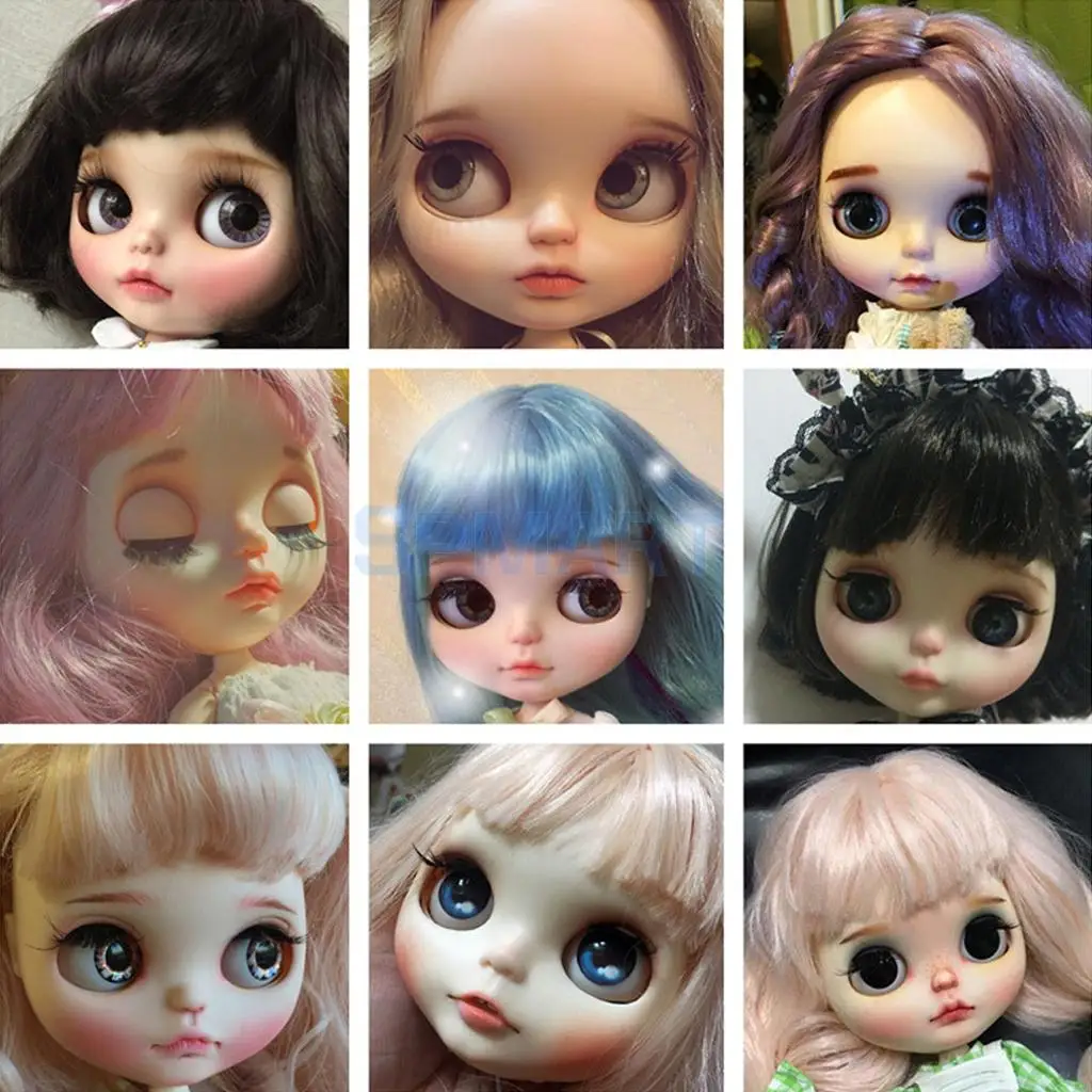 4 цвета Лицевая панель с задней головкой Винты Набор для 12 &quotRBL Neo baby Doll Changing Face