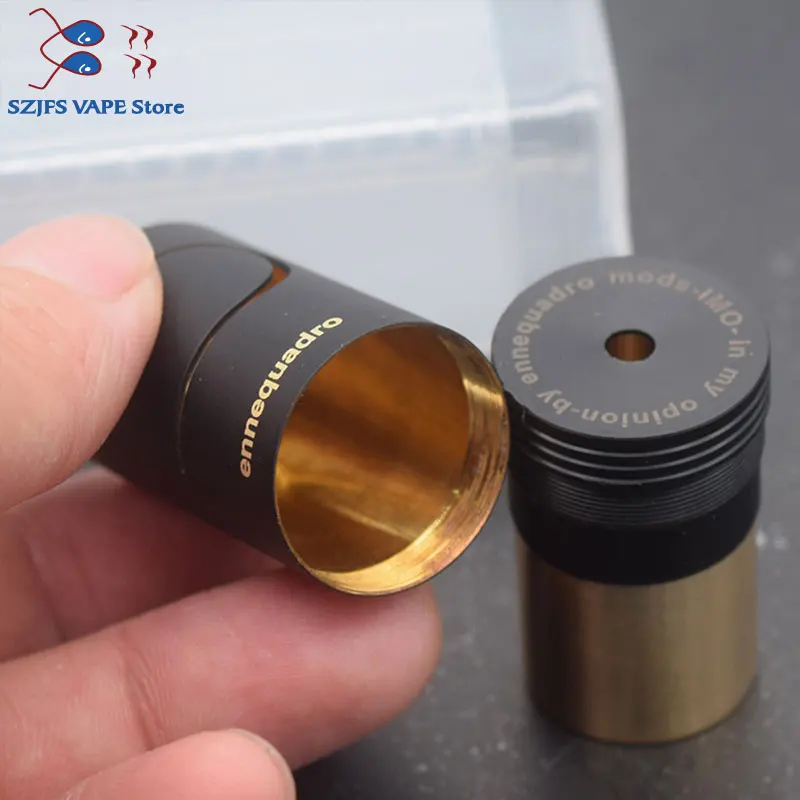 Электронная сигарета ennequadro mod kit с kayfun premium Nite DLC RTA 18350 Аккумулятор испаритель