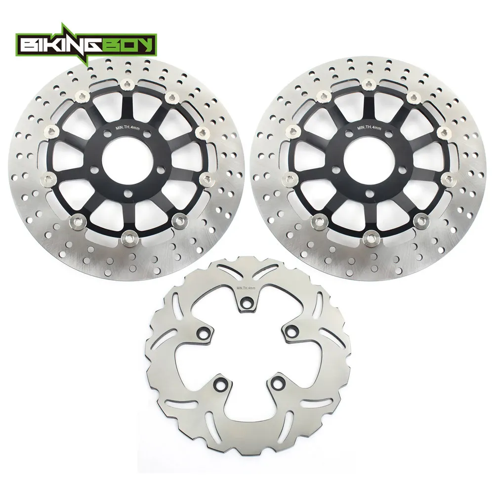BIKINGBOY спереди и сзади тормозные диски роторов GSX R 600 W 1992 1993 GSXR 750/W 91 95 1100 93 00 94 96 97 98 99