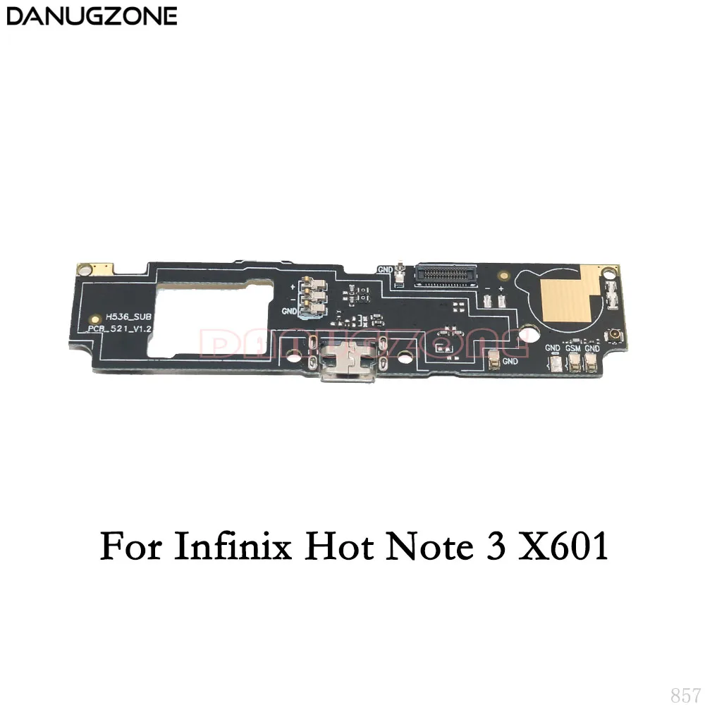 For Hot NOTE 3 X601 Usb-порт для зарядки док-станция разъем Гнездовой разъем с патроном плата для зарядки гибкий кабель для Infinix Hot S X521/NOTE X551 X552 X557 X600 X601 - Цвет: For Hot NOTE 3 X601