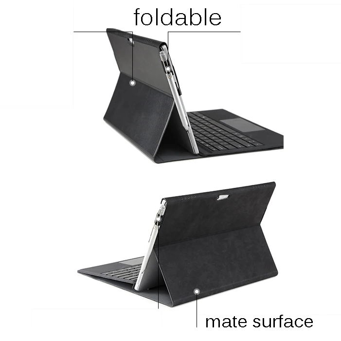 Флип-чехол для microsoft Surface Pro 3, многоугольная подставка, водонепроницаемый мягкий корпус, совместимый с клавиатурой для Surface Pro3