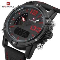 naviforce mens luxury business digital quartz watch men sport military wristwatch male casual clock watches relogio masculino