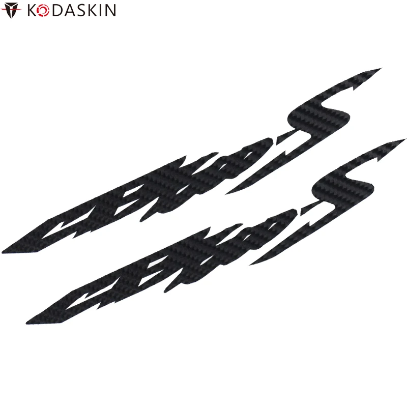 Мотоциклетные логотипы KODASKIN наклейки с эмблемами карбоновые черные для Honda Hornet